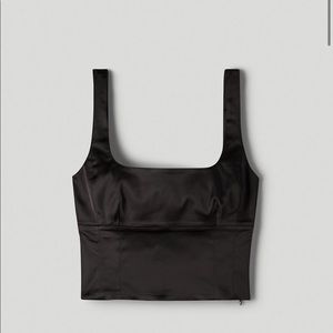 Aritzia Wilfred shine bustier top NWOT
